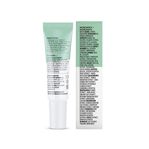 ACURE Ultra Hydrating Eye Cream - Reduces Puffiness & Brightens Dark Circles - Vegan - 0.5 Fl Oz