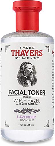 Thayers Witch Hazel Facial Astringent - Alcohol-Free, Gluten-Free, Lavender Scent - 12 fl oz