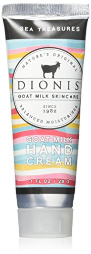 Dionis Goat Milk Hand Cream - Nourishing Moisturizer, Sea-Inspired Formula - 1 oz