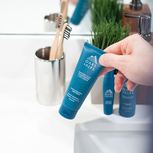 Oars + Alps Men's Skin Care Kit - Vegan, Gluten-Free, Travel Size Essentials - 3 Items