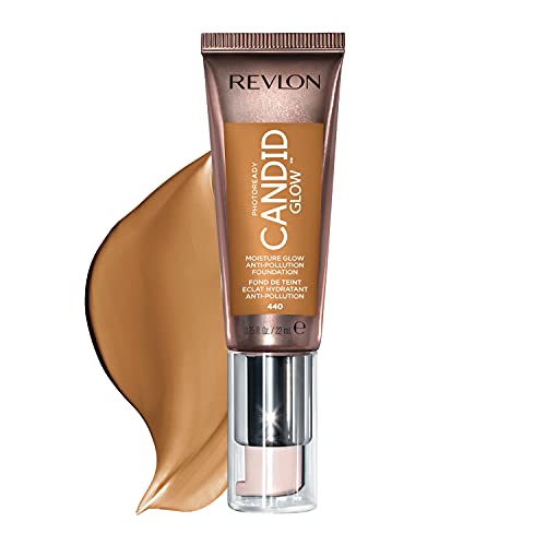 Revlon PhotoReady Candid Glow Foundation - Hydrating, Anti-Pollution with Vitamin E - 0.75oz