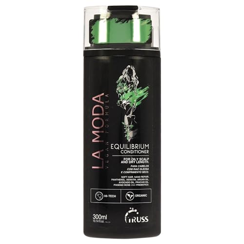 Truss La Moda Equilibrium Conditioner - Reduces Oil, Deep Hydration, Repairs Split Ends - 300ml