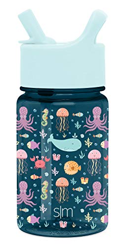 Simple Modern Kids Water Bottle - BPA-Free, Leakproof Design, Dishwasher Safe - 12oz, Under the Sea