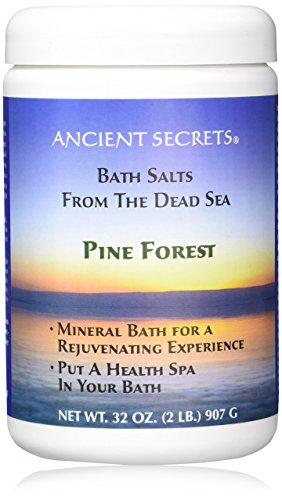 Ancient Secrets Aromatherapy Bath Salts - Refreshing Pine Forest, Vegan, 32oz