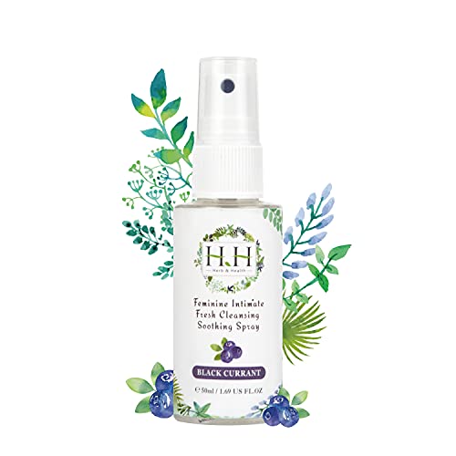 HH Herb&Health Feminine Deodorant Spray - Natural Odor Neutralizer, Soothing Herbal Blend - 4oz