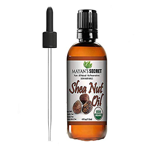 Mayan's Secret Shea Nut Oil - Stimulates Hair Growth, Rich in Vitamins & Fatty Acids - 4oz