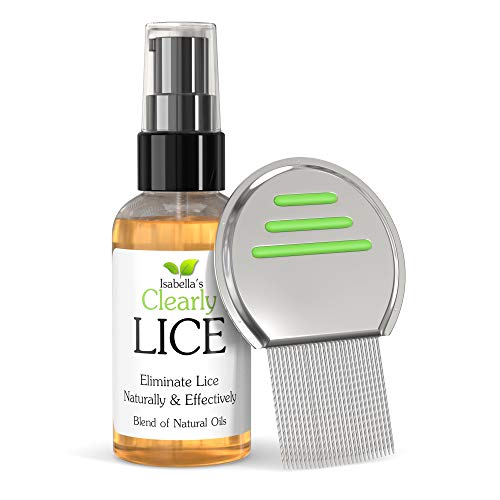 Isabella's Clearly LICE Scalp Treatment - Non-Toxic Natural Oil, Neem & Rosemary - 4oz