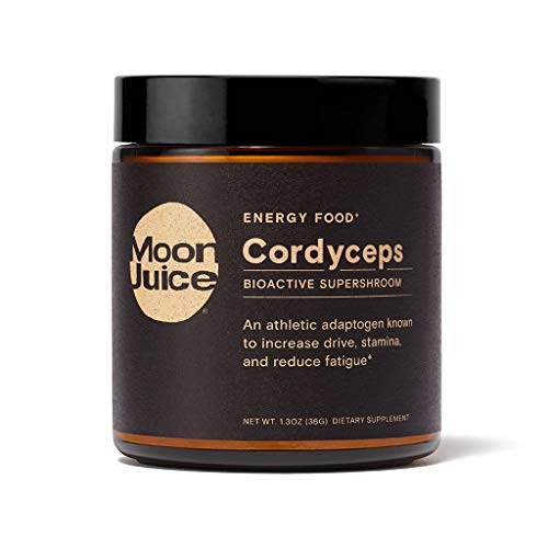 Moon Juice Cordyceps Mushroom Powder - Boosts Energy & Immune Support - Organic, Vegan, 1.3oz