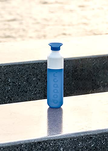 Preserve Dopper Water Bottle - BPA Free, Promotes Tap Water, Dishwasher Safe - 15.25oz, Pacific Blue