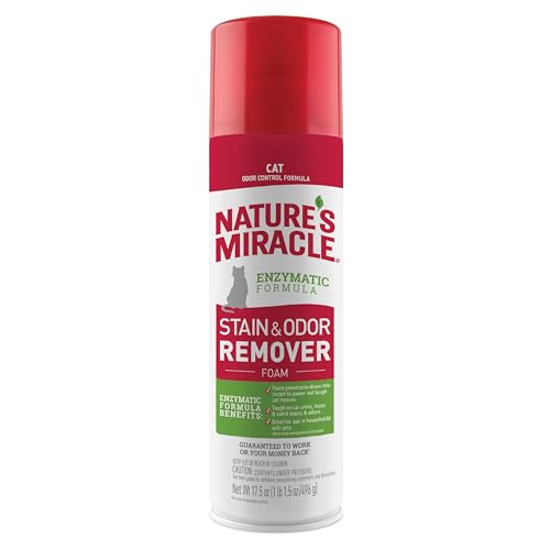 Nature's Miracle Pet Odor & Stain Remover - Tough on Organic Stains, Fresh Citrus Scent - 17.5oz