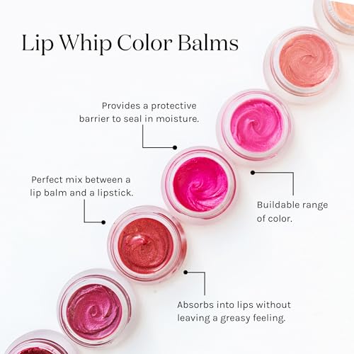 Kari Gran Lip Whip - Moisturizing Lip Balm, Rich Berry Color, Organic Ingredients - 0.15oz