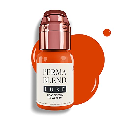 Perma Blend Luxe Lip Tattoo Ink - Vegan, Gamma-Ray Sterilized, Warm Orange Hue - 0.5 oz