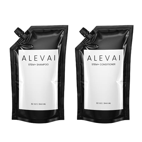 Alevai Stem+ Hair Care Set - Repairs & Strengthens, Nourishing for Oily & Dry Scalp - 32oz