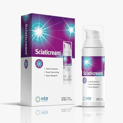 Vita Sciences Body Cream - Soothing Sciatic Nerve Support with Natural Ingredients - 4oz