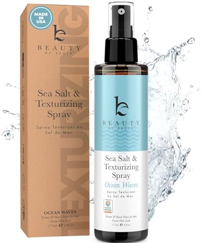 Natural Sea Salt Hair Texturizer - Enhances Volume & Texture, Organic Ingredients - 8oz