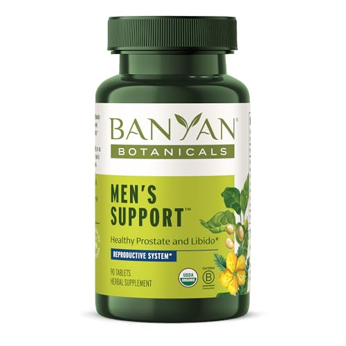 Banyan Botanicals Men’s Support Tablets - Boost Reproductive Health with Organic Herbs - 90 Tablets