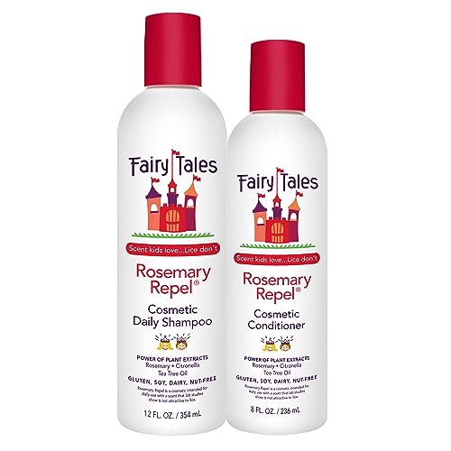 Fairy Tales Kids Shampoo & Body Wash - Lice Defense, Gentle Formula with Essential Oils - 12oz