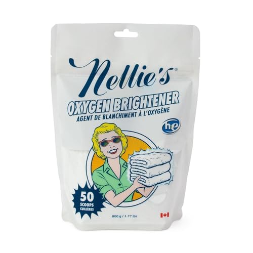 Nellie's Laundry Detergent Bundle - Chemical-Free Cleaning, Hypoallergenic Formula - 400 Loads