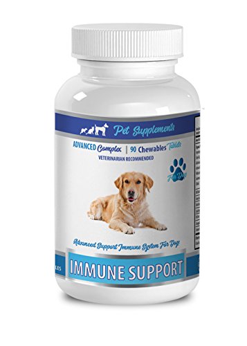 Pet Supplements Dog Immune Booster - Supports Vitality with Organic Ingredients - 90 Chews