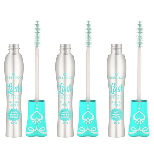 essence Lash Princess Mascara Primer - Extra Length & Volume, Vegan & Paraben Free - 3 Pack