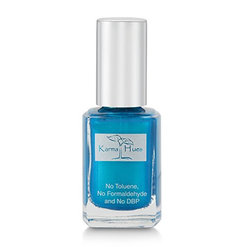 Karma Organic Nail Polish - Non-Toxic, Vegan, Chip-Resistant, Sea of Love - 0.5oz