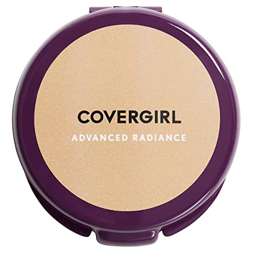 COVERGIRL Advanced Radiance Pressed Powder - Natural Finish, Safe for Sensitive Skin - 0.44oz