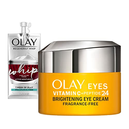 Olay Vitamin C + Peptide 24 Eye Cream - Brightens & Hydrates, Fragrance-Free - 0.5 oz