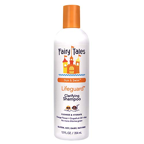 Fairy Tales Kids Shampoo & Body Wash - Chlorine Removal, Natural Ingredients - 12 oz