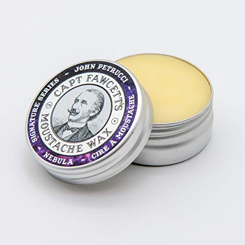 CAPTAIN FAWCETT John Petrucci's Nebula Moustache Wax - Premium Natural Ingredients, 15ml