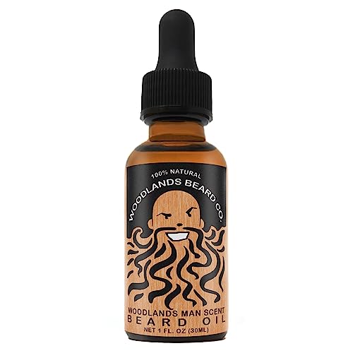 Woodlands Beard Co. Beard Oil - Nourishing & Hydrating, Frankincense & Sandalwood - 1oz