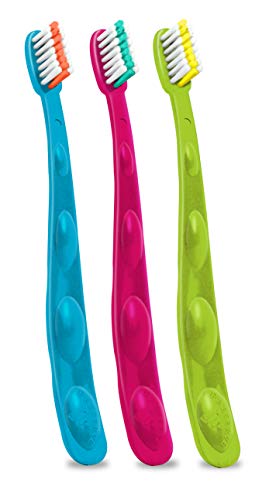 Preserve Kids Toothbrushes - Soft Bristles for Ages 2-8, Supports Wildlife - Pack of 6