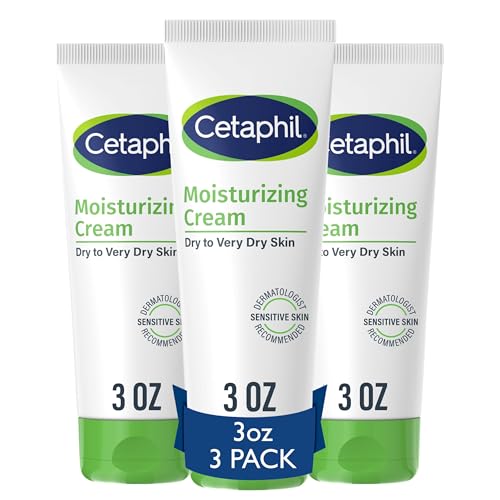 Cetaphil Body Moisturizer - 48hr Hydration, Hypoallergenic, Fragrance-Free - 3oz Pack of 3