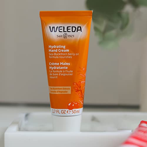 Weleda Sea Buckthorn Hand Cream - Restores Softness, Natural Ingredients, 1.7 Fl Oz