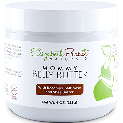 Mommy Belly Butter - Prevents Stretch Marks, Deeply Hydrating Cocoa Butter - 8oz