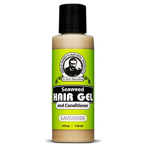 Uncle Harry's Lavender Seaweed Hair Gel - Moisturizing, pH Balanced, Natural Ingredients - 8oz