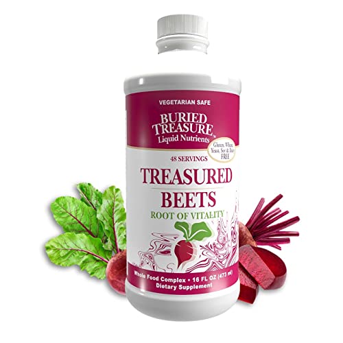 Buried Treasure Treasured Beets - Nitric Oxide Support, Vegan & Non-GMO - 16oz, 48 Servings