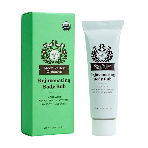 Moon Valley Organics Muscle Rub - Soothing Arnica, Mint & Lavender - Moisturizing Relief - 4oz