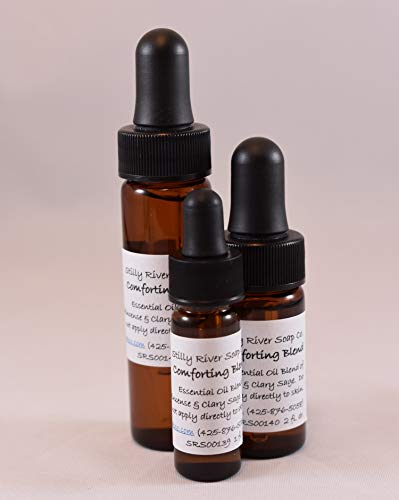 Comforting Aromatherapy Essential Oil Blend - Eases Loneliness, Frankincense & Clary Sage - 10ml