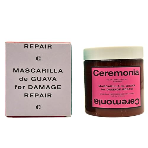 Ceremonia Hair Mask - Reduces Split Ends & Breakage, Gluten Free, Frizz Control - 7.8 Fl Oz