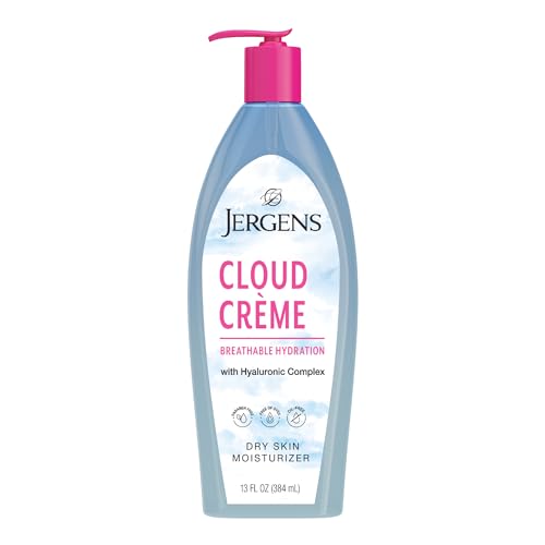 Jergens Cloud Creme Body Lotion - Fast-Absorbing Hydration, Paraben-Free, Non-Greasy - 13 oz