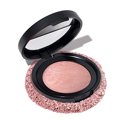 Laura Geller Baked Blush-n-Brighten - Ethereal Rose, Antioxidant Infused, Creamy - 0.16oz