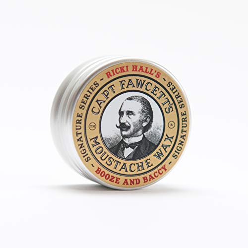 Captain Fawcett Mustache Wax - Luxurious Blend of Beeswax & Essential Oils - 15ml