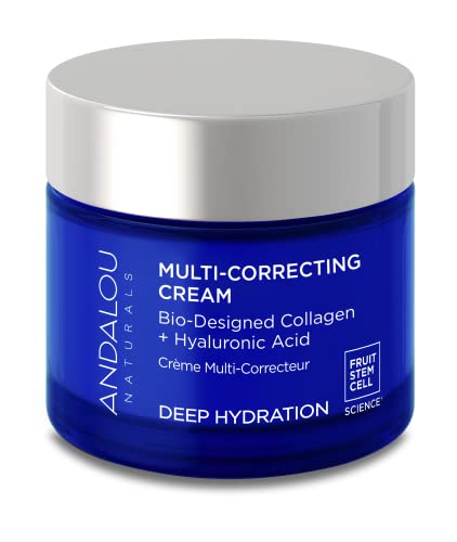 Andalou Naturals Deep Hydration Face Moisturizer - Restores Elasticity & Hydration, 1.7 fl oz