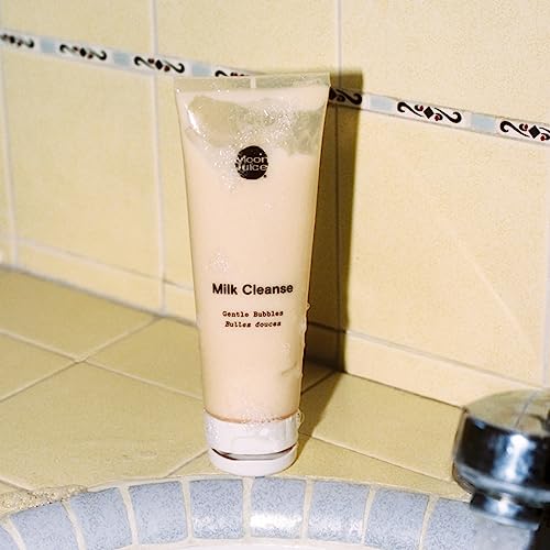 Moon Juice Milk Cleanse Facial Cleanser - Hydrating, pH Balanced with Adaptogenic Mushrooms - 4oz