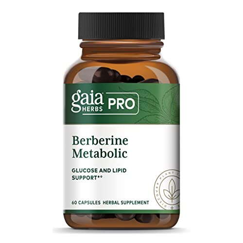 Gaia Herbs Pro Berberine Metabolic - Immune & Energy Support with Indian Barberry - 60 Capsules