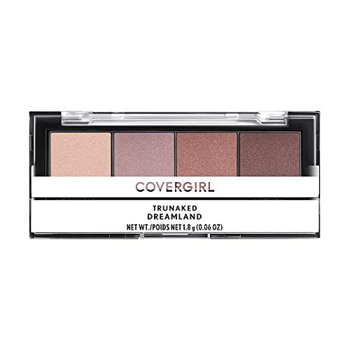 COVERGIRL Trunaked Quad Eyeshadow Palette - Long-Lasting, Blendable Shades, Cruelty-Free - 0.06oz