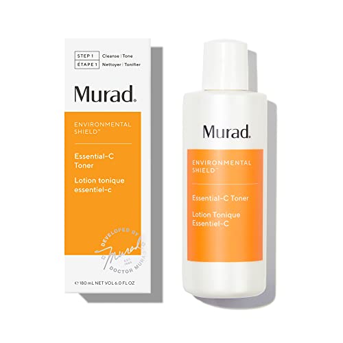 Murad Essential-C Toner - Hydrating, Brightening Formula with Vitamins C & E - 6 Fl Oz