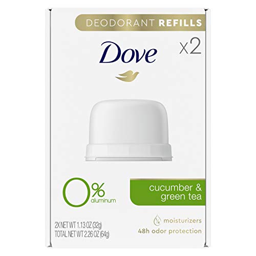 Dove Stick Deodorant Refills - 48-Hour Odor Protection, Aluminum-Free, 98% Recycled Plastic - 1.13oz