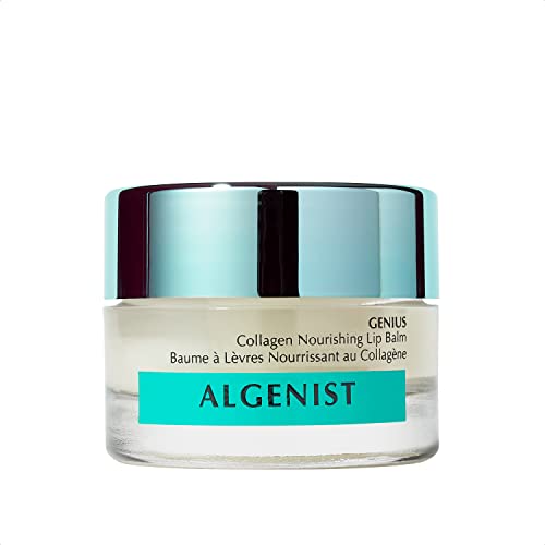 Algenist GENIUS Collagen Nourishing Lip Balm - Moisturizes & Soothes Dry Lips, Vegan - 15ml