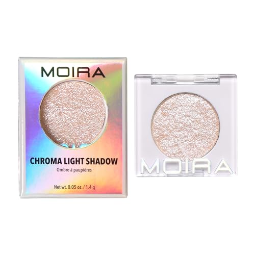 Moira Beauty Chroma Light Eyeshadow - Vegan, Cruelty-Free, Paraben-Free - 0.05 oz Fairy Dust